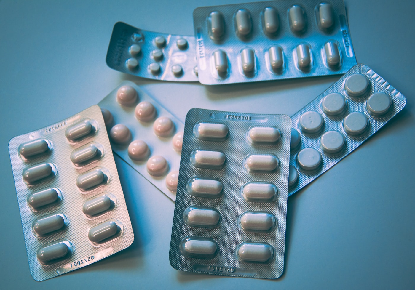 Blister qablaşdırmada tablet və kapsullar