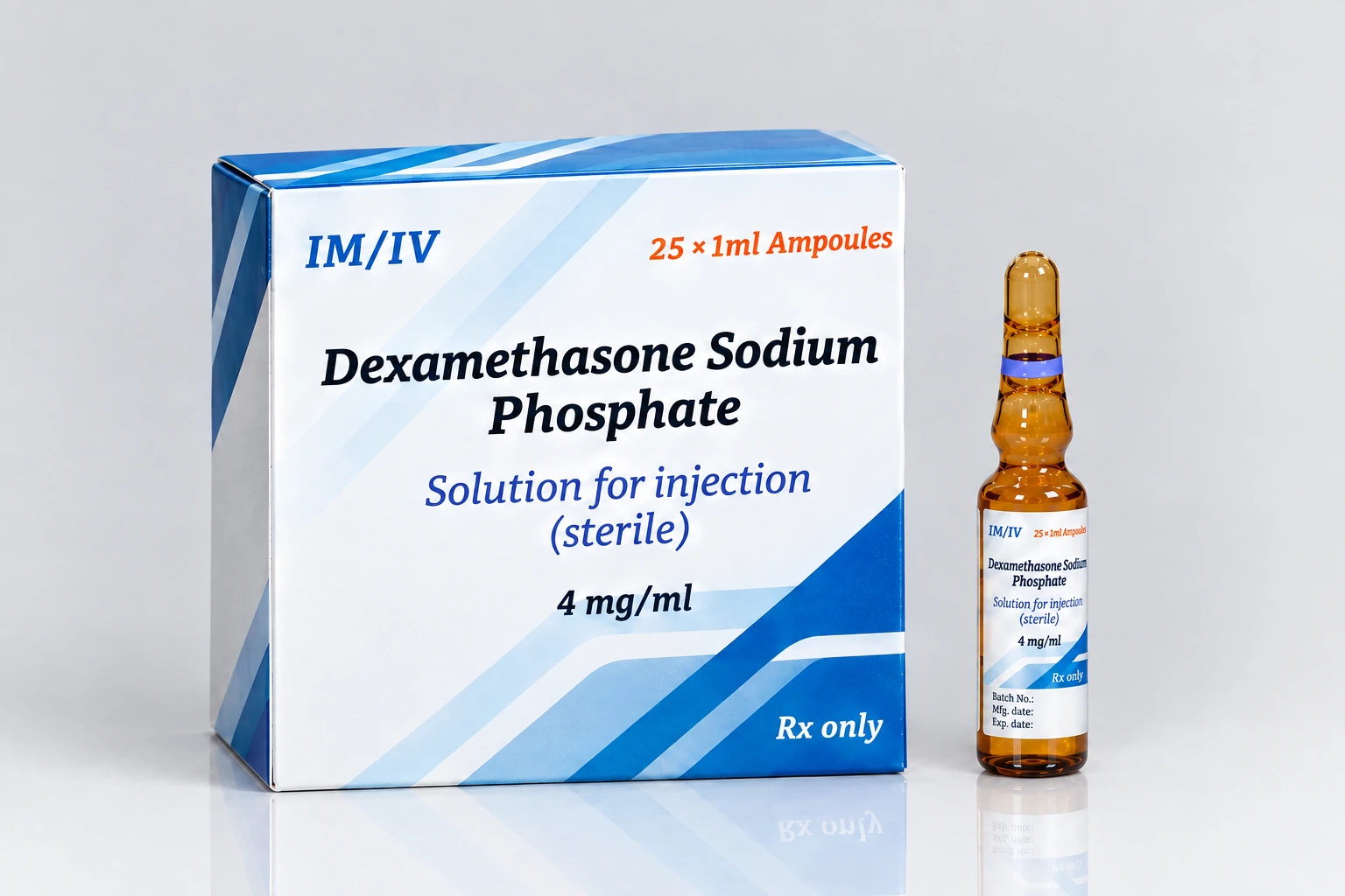 Dexamethasone Sodium Phosphate product packaging