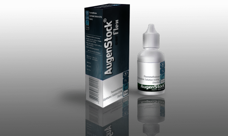 AugenStock Flex  Sterile Ophthalmic Suspension product packaging