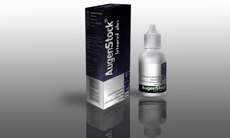 AugenStock Lotepred Plus Sterile Ophthalmic Suspension product packaging