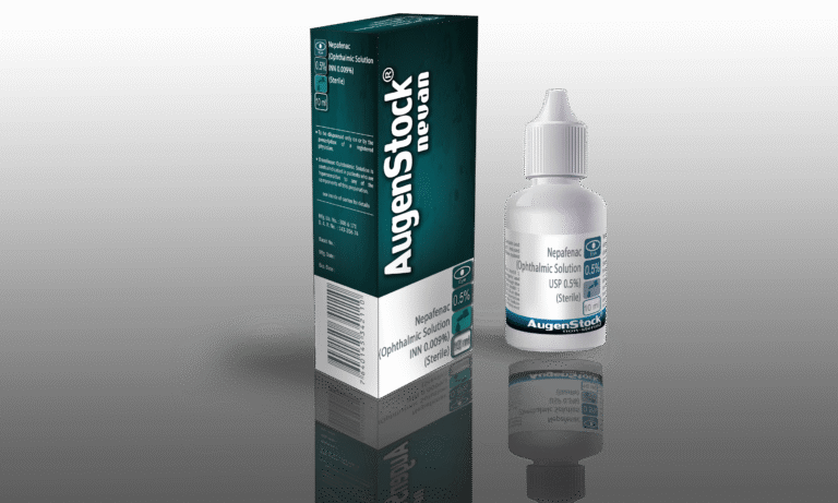 AugenStock Nevan Sterile Ophthalmic Suspension product packaging