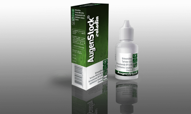 AugenStock Zoladin Sterile Ophthalmic Suspension product packaging