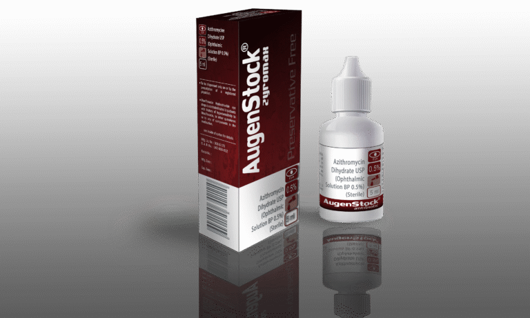 AugenStock Zyromax  Sterile Ophthalmic Solution product packaging