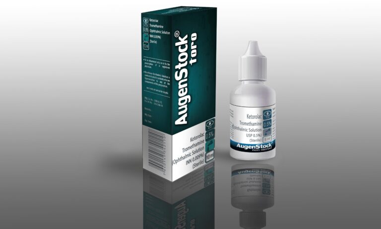 AugenStock Toro Eye Drop product packaging