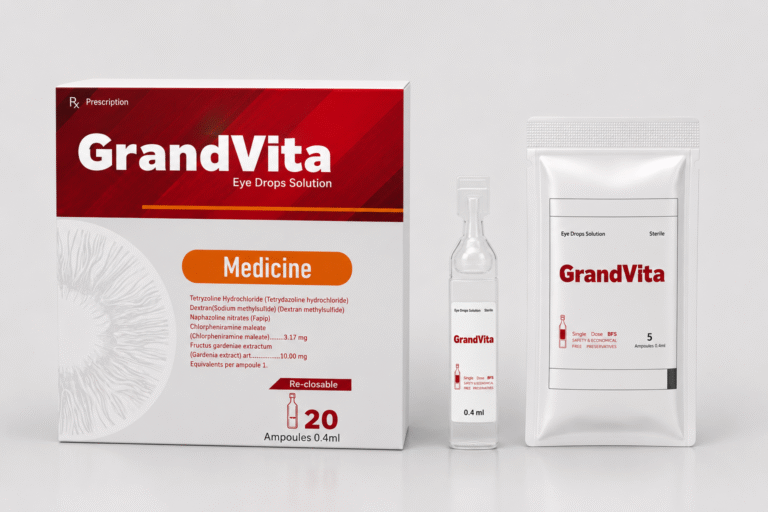 GrandVita product packaging