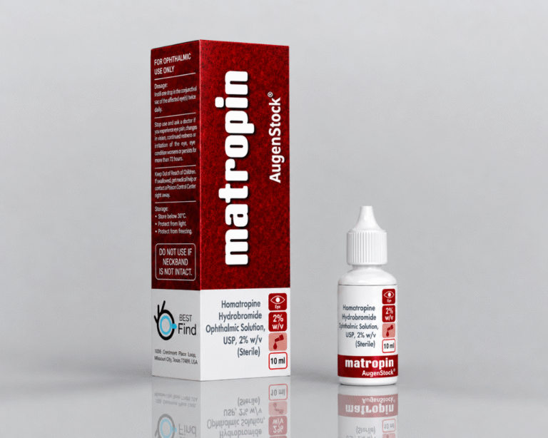 Matropin product packaging