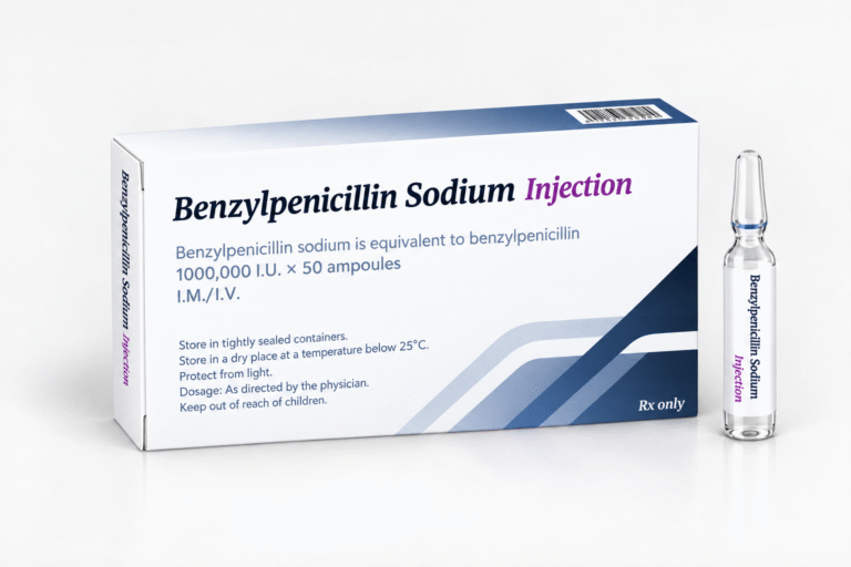 Benzylpenicillin Sodium product packaging